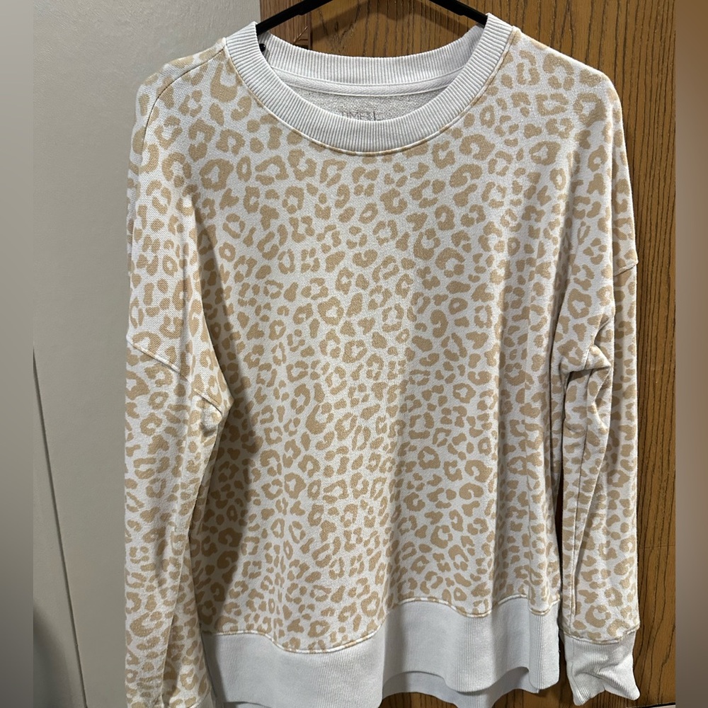 cheetah sweatshirt